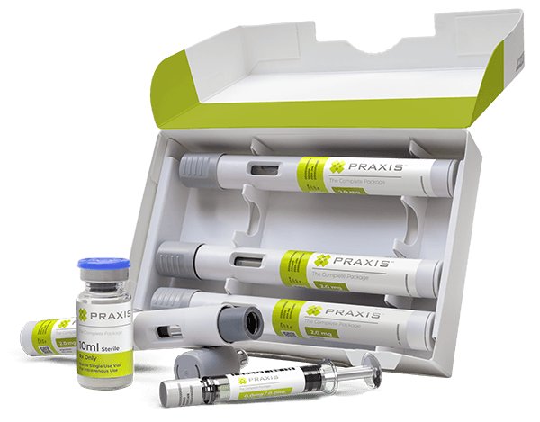 Labeled Vial and Syringe Kit